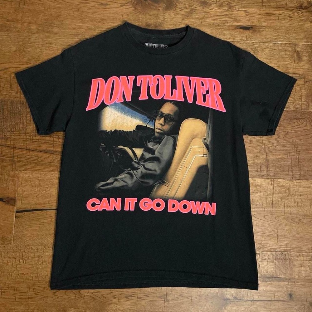 Don Toliver Tour Tee Mens Medium Black Streetwear Love Sick Houston Exclusive